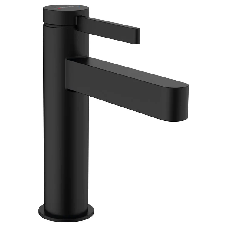 Lavatory Faucet Finoris 110 Deck Mount 1 Lever ADA WaterSense Matte Black 1.2 Gallons per Minute Pop-Up 1 Hole ComfortZone EcoRight - Frankwebs