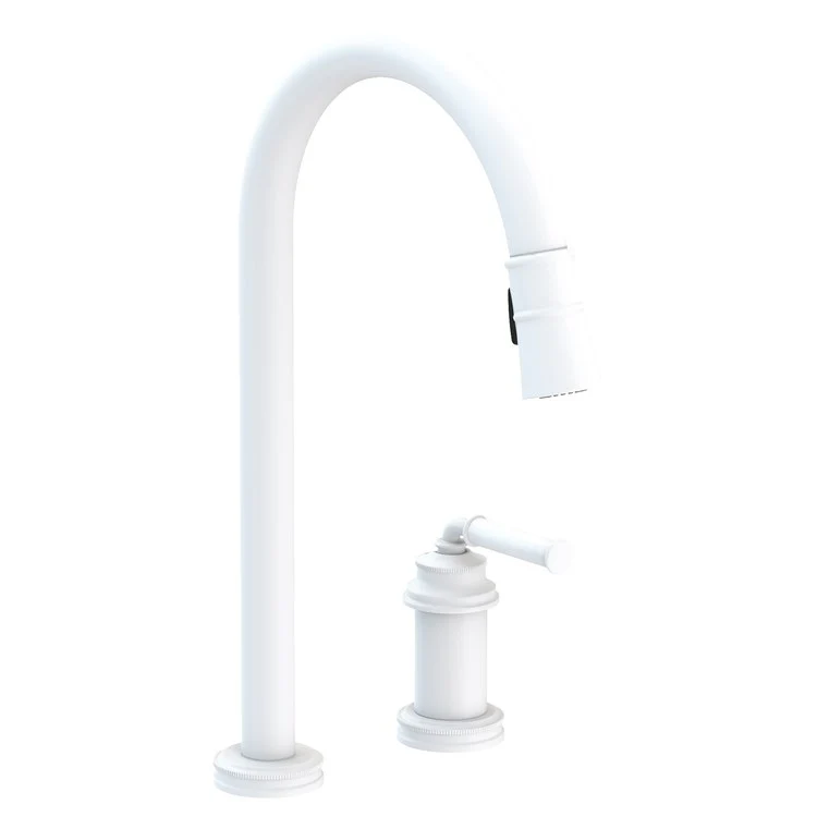 Kitchen Faucet Taft 1 Lever ADA Antique Brass Pull Down Spout Height 10-1/5 Inch 1.8 Gallons per Minute - Frankwebs