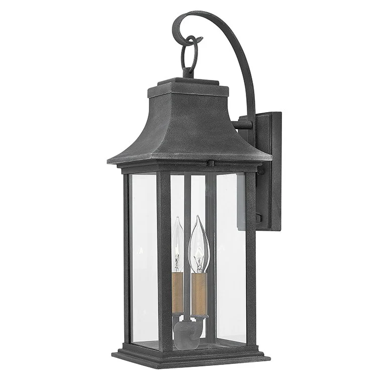 Adair Two-Light Medium Wall-Mount Lantern - Frankwebs