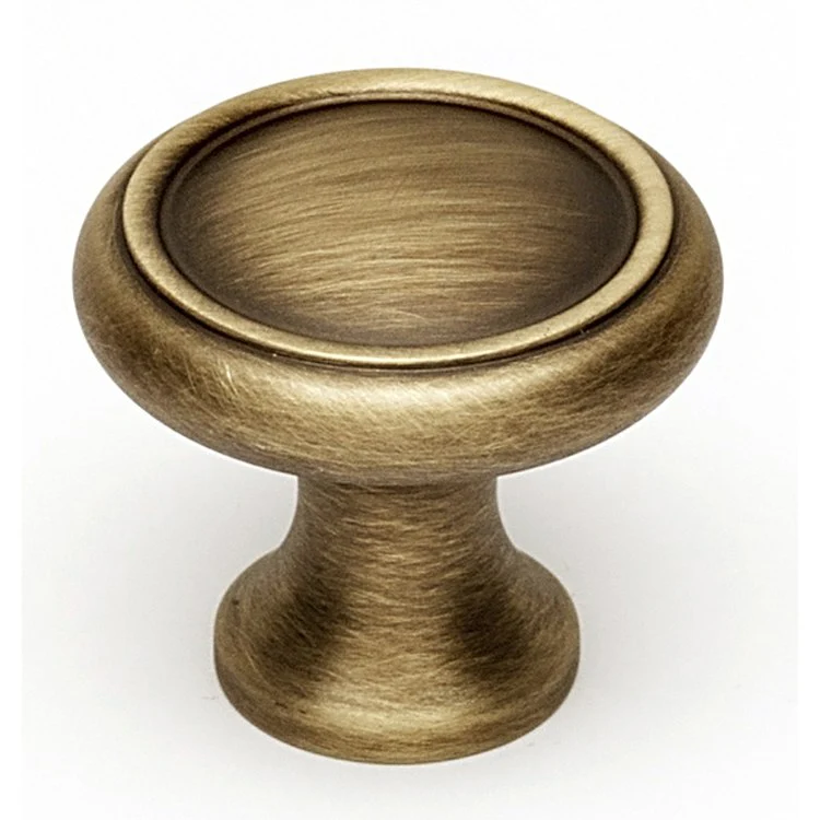 Knob V Collection Round Polished Chrome Brass 1 Inch 1 Inch 5/8 Inch - Frankwebs