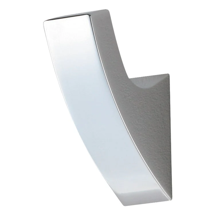 Robe Hook G Single Square Brushed Nickel 2-3/4 Inch 1-3/4 Inch Wall Mount Metal - Frankwebs