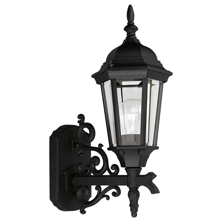 Welbourne Single-Light Small Wall Lantern with Bottom Bracket - Frankwebs
