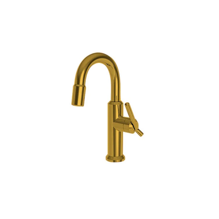 Bar Faucet Jeter 1 Lever ADA Flat Black Pull Down Swivel Brass Spout Height 8-2/3 Inch 1.8 Gallons per Minute - Frankwebs