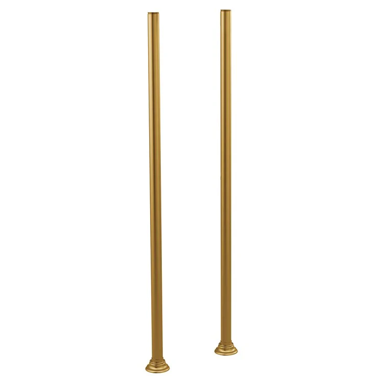 Tub Filler Union Weymouth Riser Legs Brushed Gold Floor Mount - Frankwebs