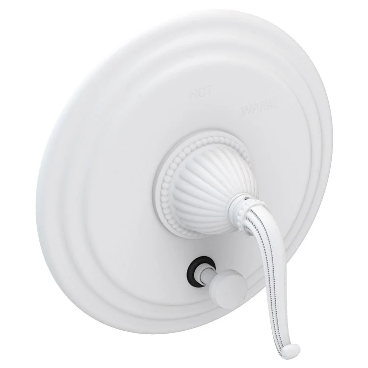 Alexandria Pressure Balance Tub/Shower Valve Trim Only with Lever Handle - Polished Gold PVD - Frankwebs