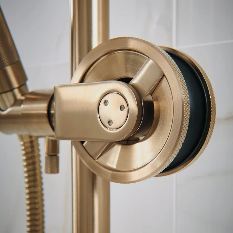 Litze Three-Function H2Okinetic Handshower Set with Slide Bar - Frankwebs