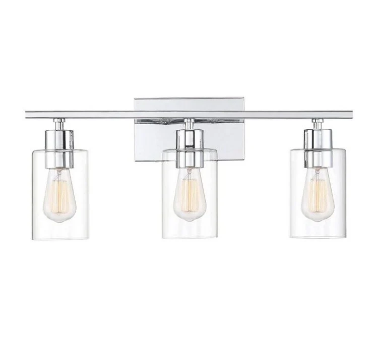 Lambert Three-Light Bathroom Vanity Fixture - Frankwebs