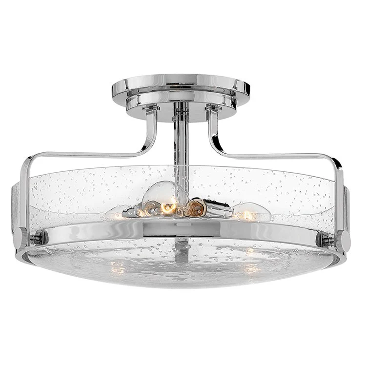 Harper Three-Light Semi-Flush Mount Ceiling Light - Frankwebs