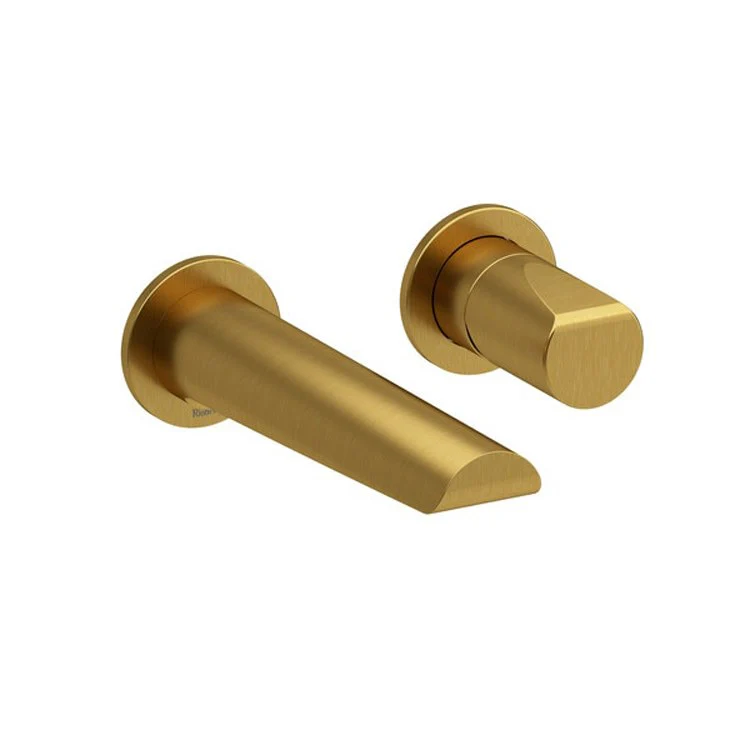 Lavatory Trim Parabola 360 Degree Wall Mount Trim 1 Knob Brushed Gold Fixed 1.2 Gallons per Minute - Frankwebs
