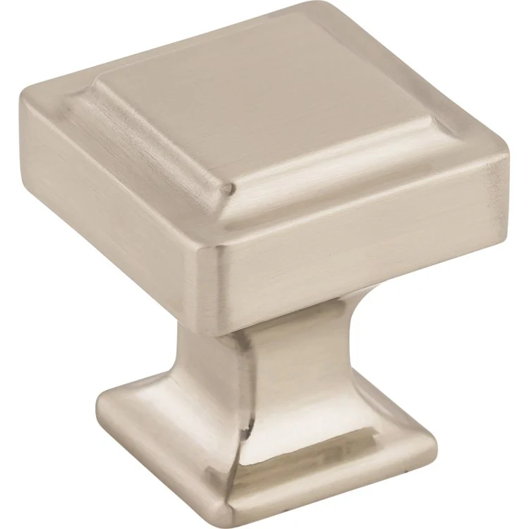 Knob Transcend Ascendra Brushed Satin Nickel Zinc Alloy 1-1/8 Inch - Frankwebs
