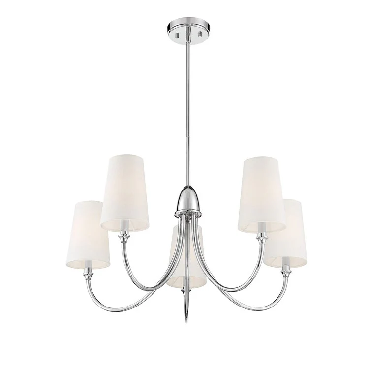 Cameron Five-Light Chandelier - Frankwebs