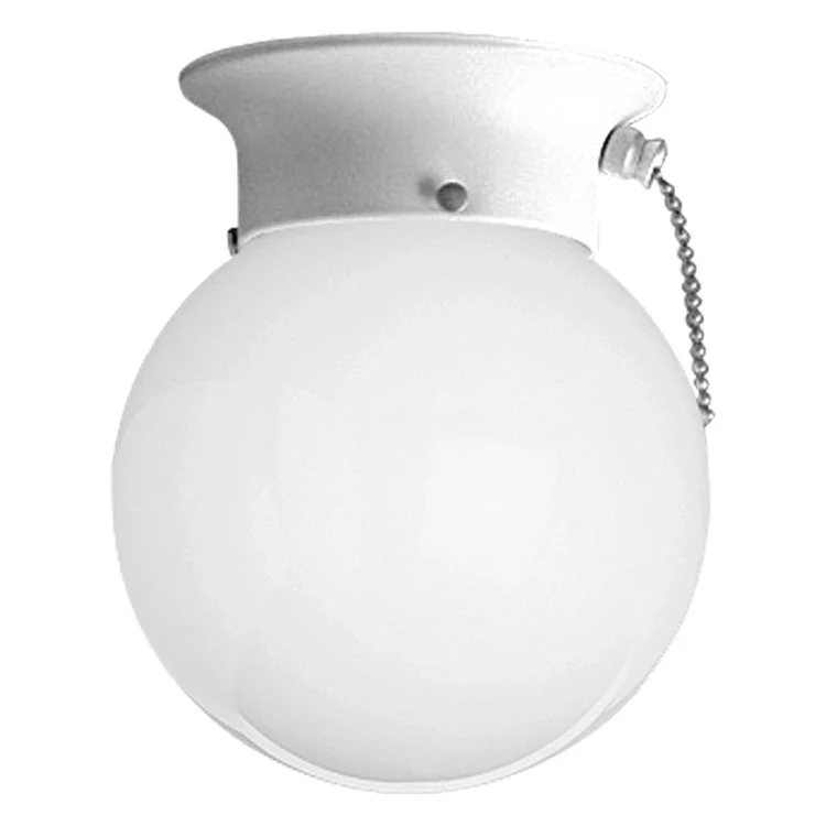 Madison Single-Light Flush Mount Ceiling Light with Globe Shade - Frankwebs