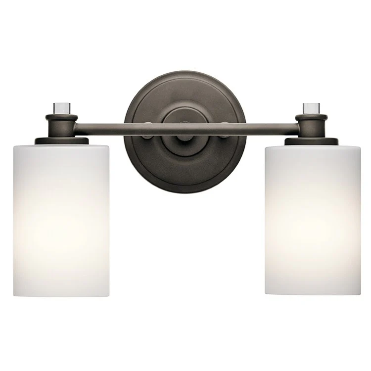 Joelson Two-Light Bathroom Vanity Fixture - Frankwebs