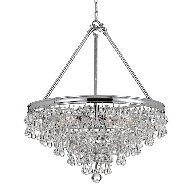 Calypso Eight-Light Chandelier - Frankwebs