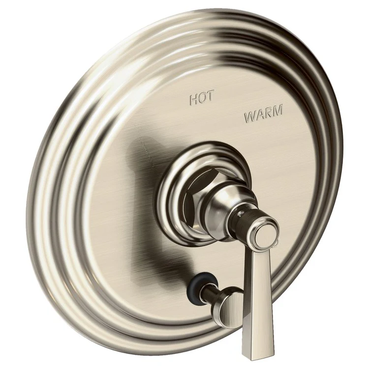 Astor Pressure Balance Tub/Shower Valve Trim Only with Lever Handle - Satin Brass PVD - Frankwebs