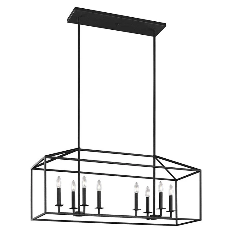 Perryton Eight-Light LED Linear Pendant - Frankwebs