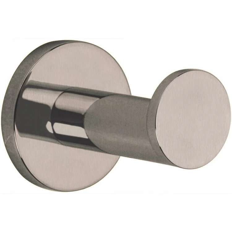 Robe Hook East Linear Single Flat Black 2-2/5 Inch Wall Mount Brass - Frankwebs