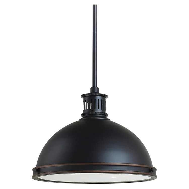 Pratt Street Metal Two-Light Pendant - Frankwebs