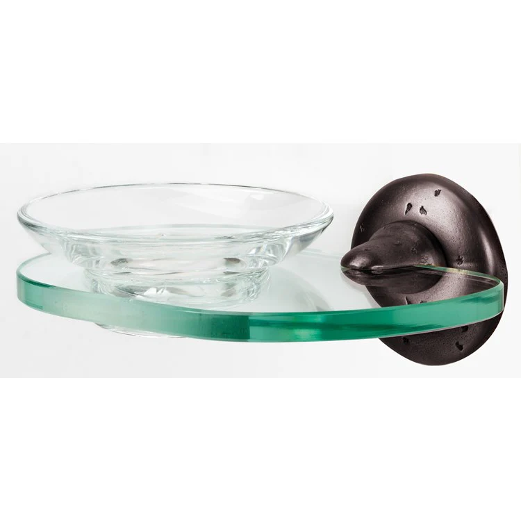 Soap Dish Sierra Bath Dark Bronze Concealed Wall Mount 5-1/16 x 6-7/8 x 2-5/8 Inch - Frankwebs