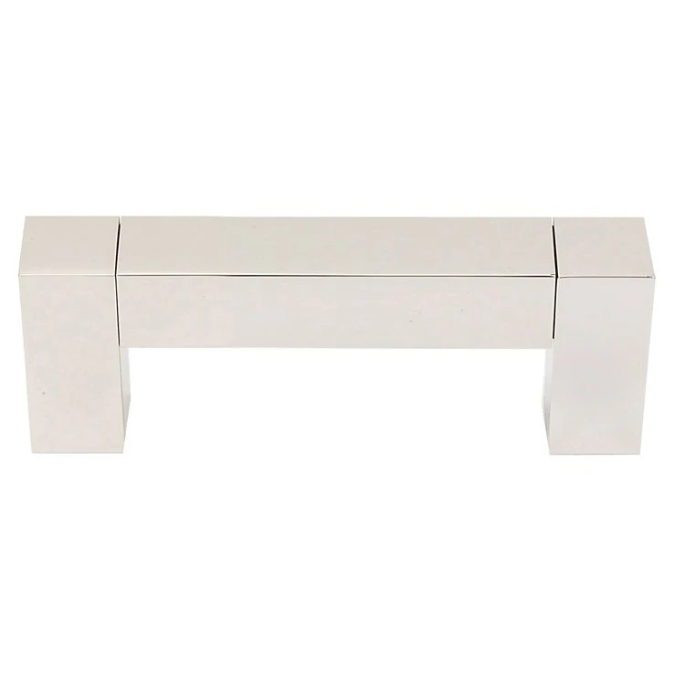 Pull Block Unlacquered Brass 3 Inch 3-5/8 Inch 1-1/2 Inch - Frankwebs