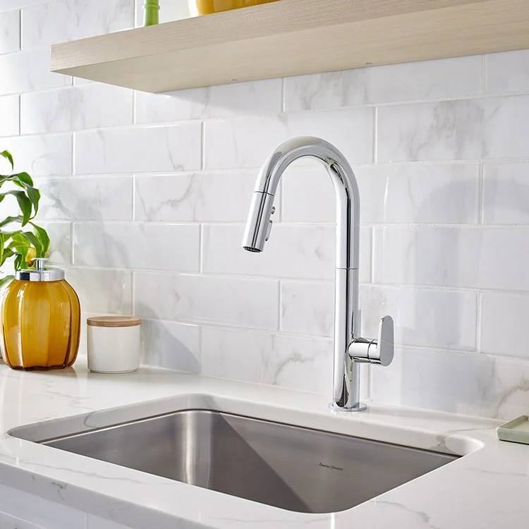 Beale Single Handle Pull Down Kitchen Faucet - Frankwebs