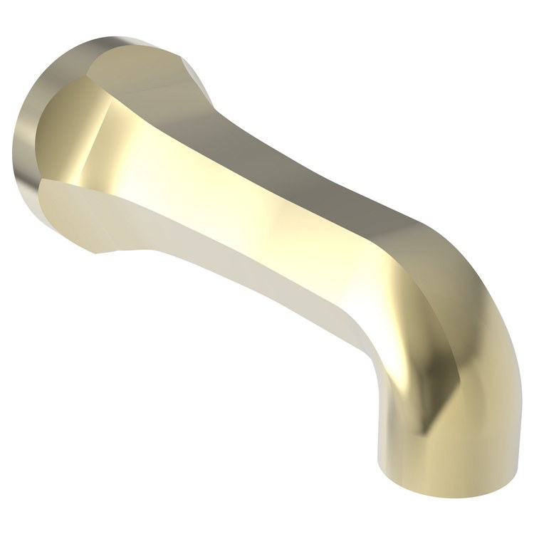 Tub Spout Less Diverter Satin Nickel PVD 7-5/9 Inch Brass - Frankwebs
