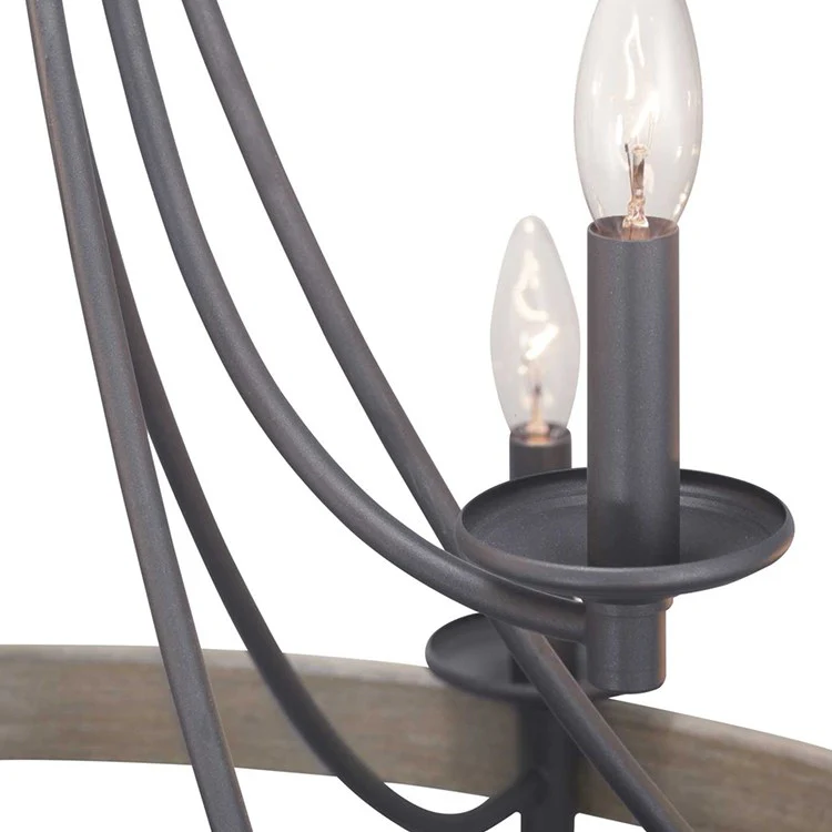 Gulliver Nine-Light Two-Tier Chandelier - Frankwebs