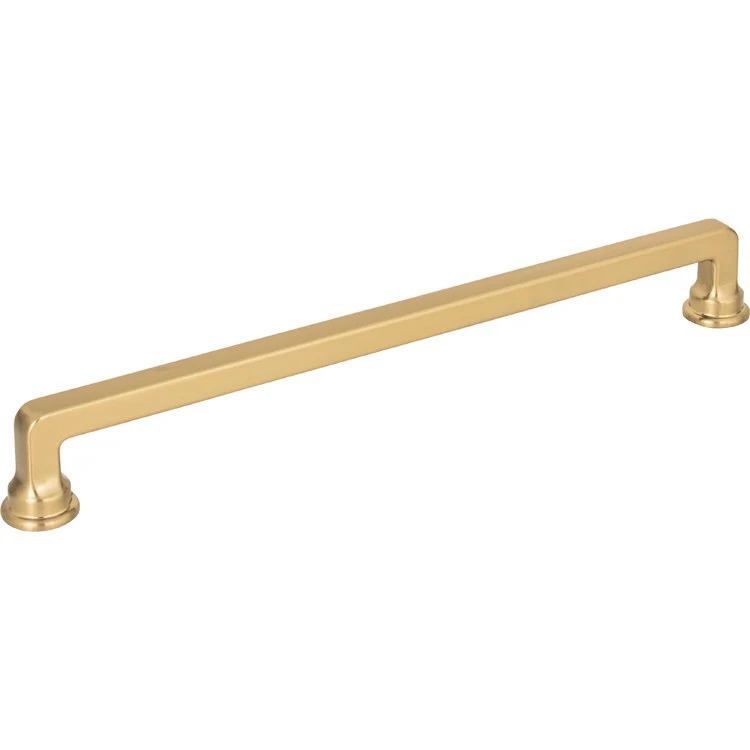 Drawer Pull Atlas Oskar Warm Brass Zinc Alloy 8-13/16 Inch - Frankwebs