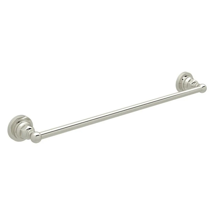 Towel Bar 24 Inch Polished Nickel Metal - Frankwebs
