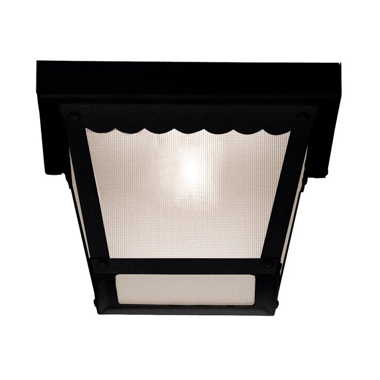 Exterior Collections Single-Light Outdoor Flush Mount Ceiling Fixture - Frankwebs