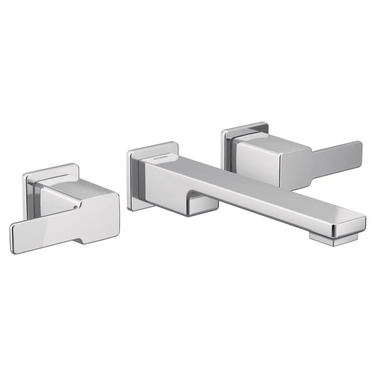 Lavatory Trim 90 Degree Wall Mount 2 Lever Chrome ADA 8-1/4 Inch Reach - Frankwebs