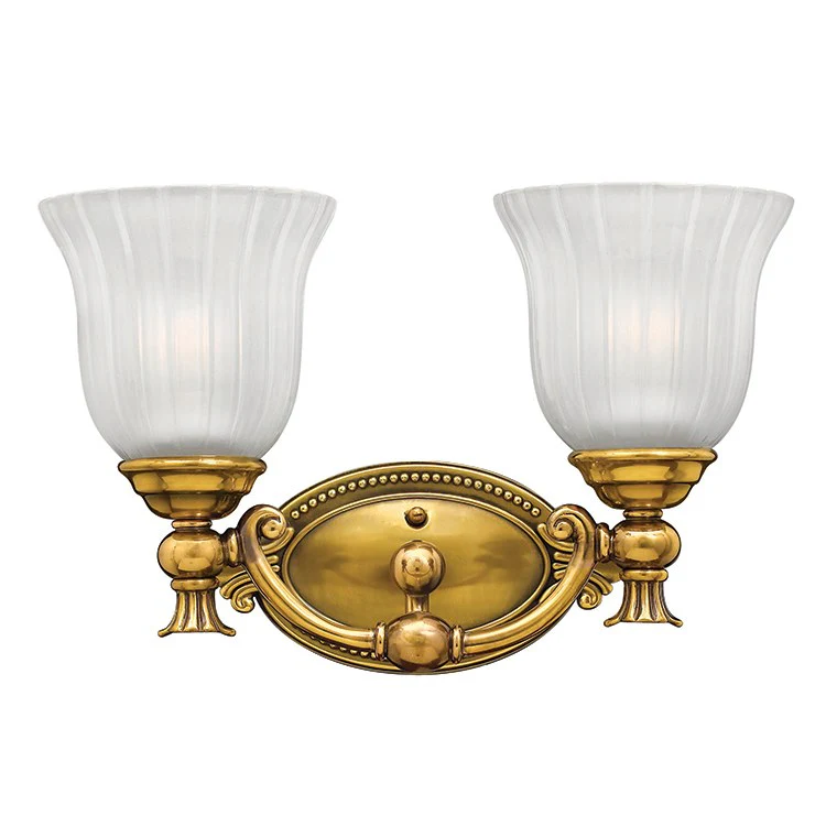 Francoise Two-Light Bathroom Lighting Fixture - Frankwebs