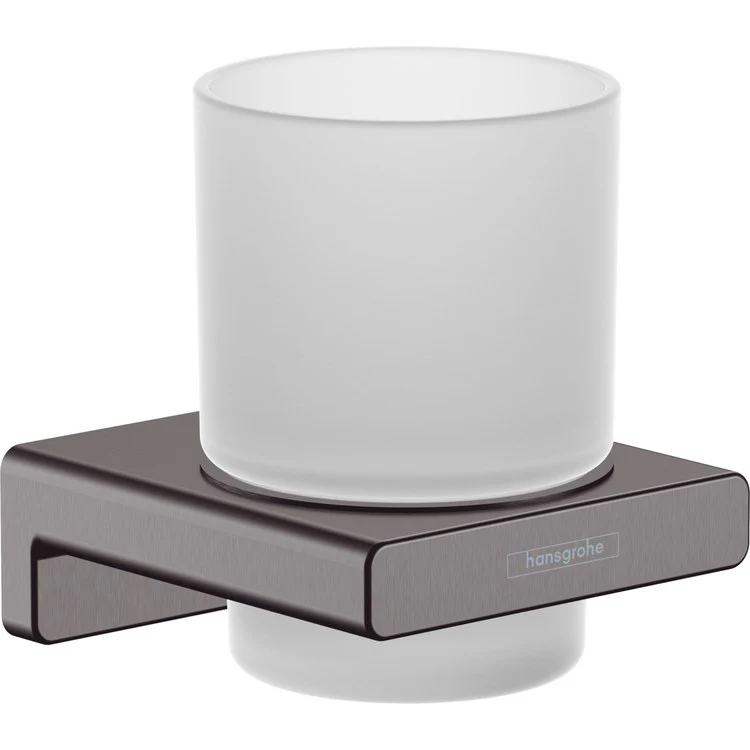 Tumbler AddStoris Toothbrush Holder Matte White Wall Mount Ceramic/Metal - Frankwebs