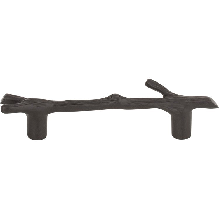 Drawer Pull Atlas Nature Twig Burnished Bronze Zinc Alloy 3 Inch 4-1/2 x 1/2 Inch - Frankwebs