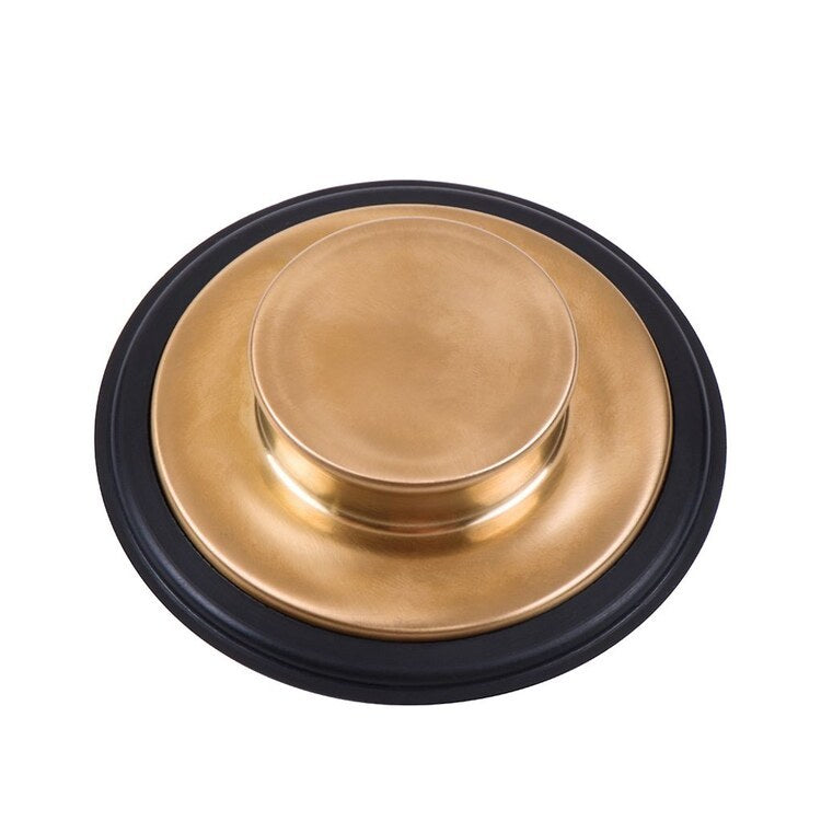 Drain Stopper Brushed Bronze 3-1/2 Inch Metal/Rubber STP-BB for InSinkErator Garbage DISP - Frankwebs