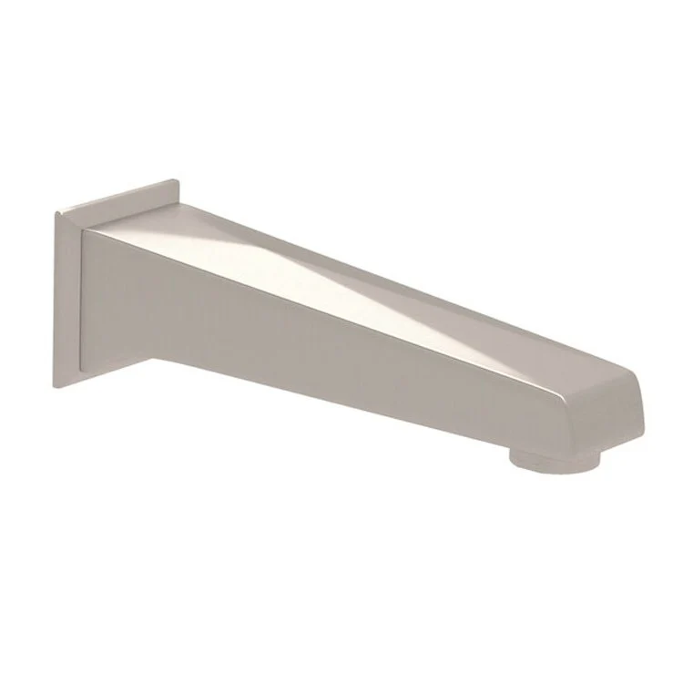 Tub Spout Vincent Satin Nickel 6-31/32 Inch 6.0 Gallons per Minute Brass Wall Mount - Frankwebs