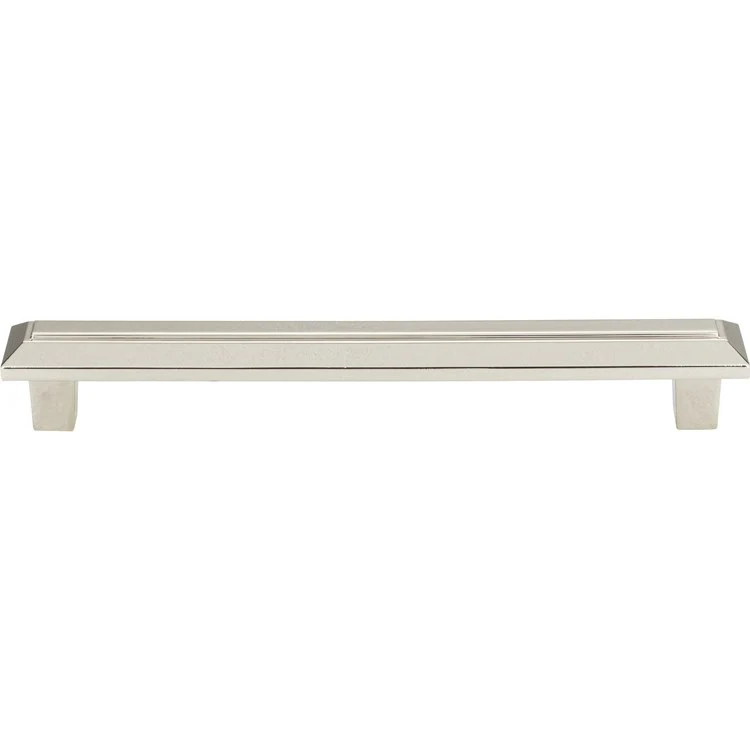 Drawer Pull Atlas Trocadero Brushed Nickel Zinc Alloy 6-5/16 Inch 7-1/4 x 7/8 Inch - Frankwebs