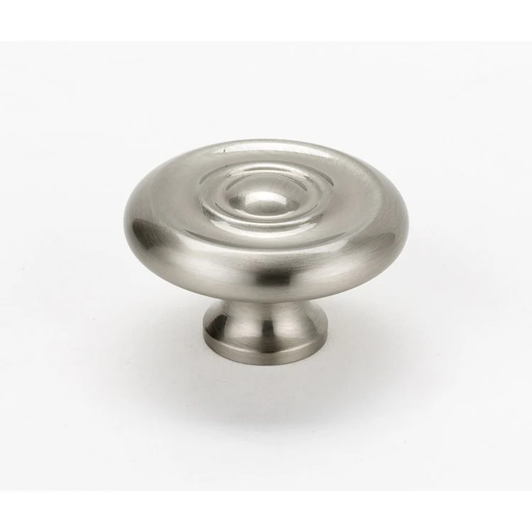 Knob II Collection Round Barcelona Brass 1-1/4 Inch 1 Inch 5/8 Inch - Frankwebs