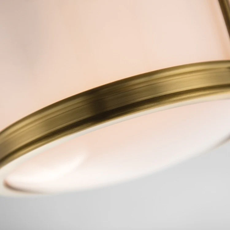 Newport Three-Light Flush Mount Ceiling Fixture - Frankwebs