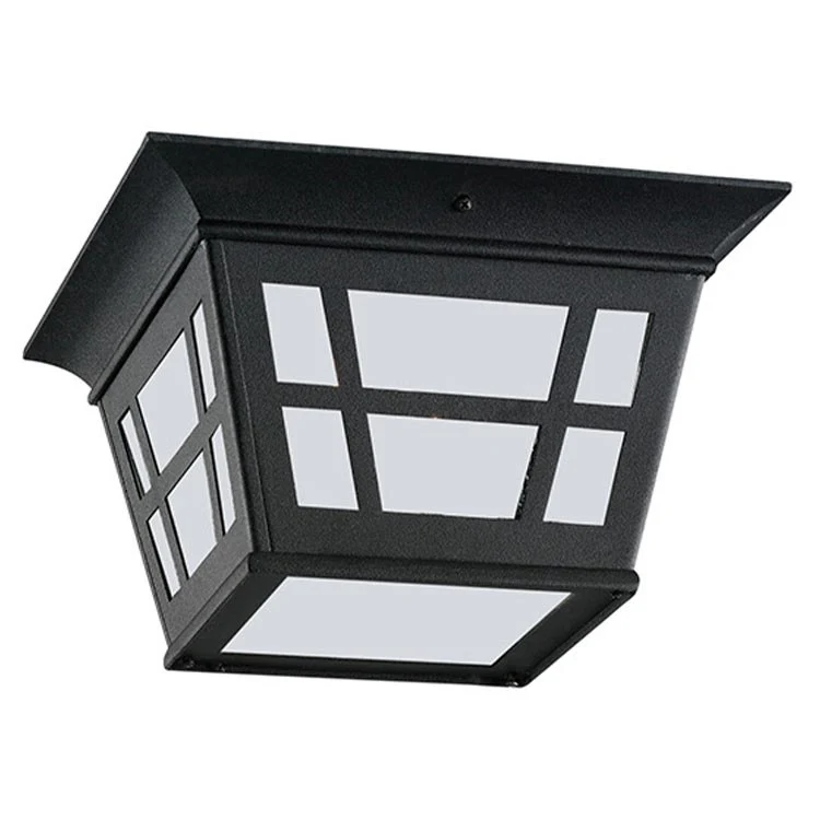 Herrington Two-Light Outdoor Flush Mount Ceiling Fixture - Frankwebs