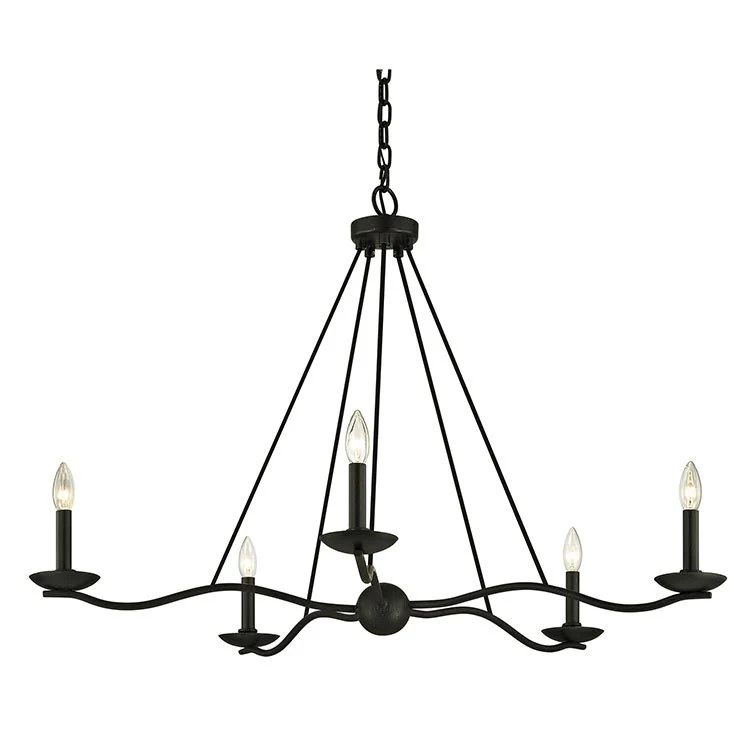 Sawyer Five-Light Chandelier - Frankwebs