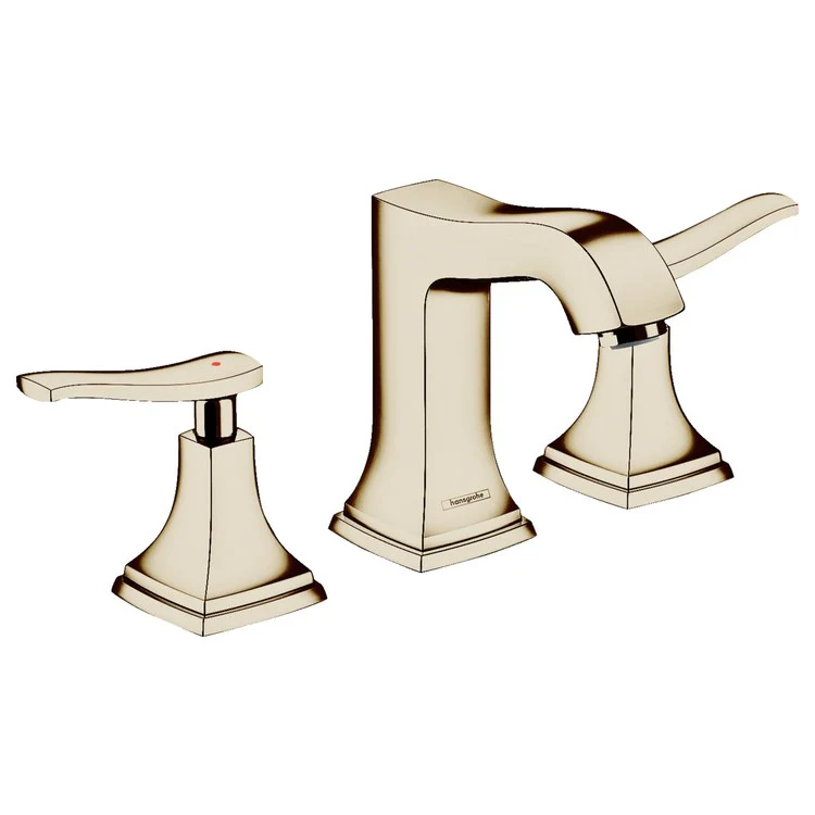 Metropol Classic 110 Two Handle Widespread Bathroom Faucet with Pop-Up Drain - Frankwebs
