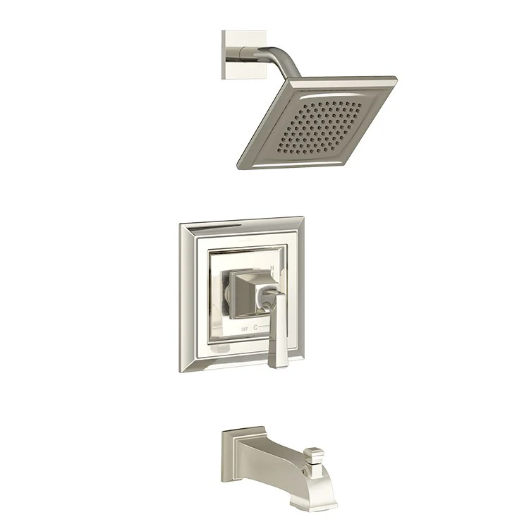 Town Square S Pressure Balance Tub/Shower Valve Trim with Cartridge and Water-Saving Showerhead - Frankwebs