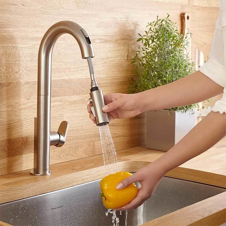 Beale Selectronic Single Handle Pull Down Kitchen Faucet - Frankwebs