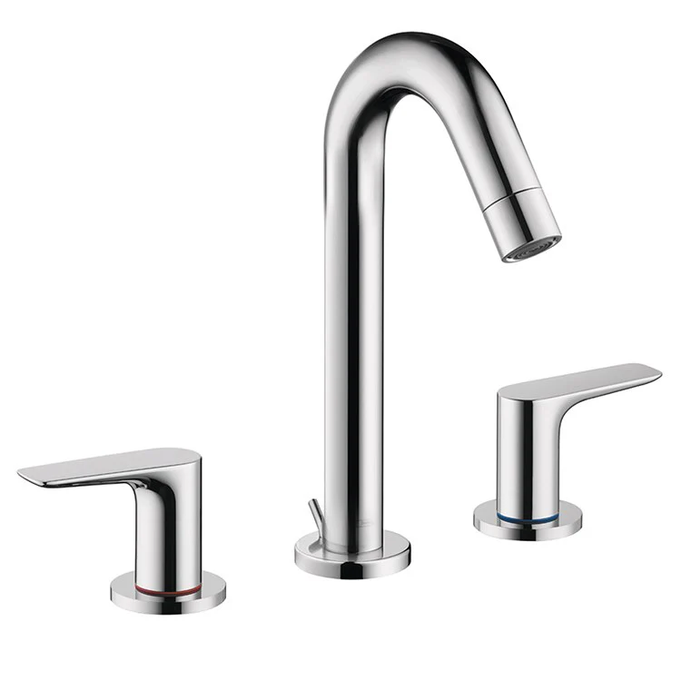 Logis 150 Two Handle Widespread Bathroom Faucet with Drain - Frankwebs