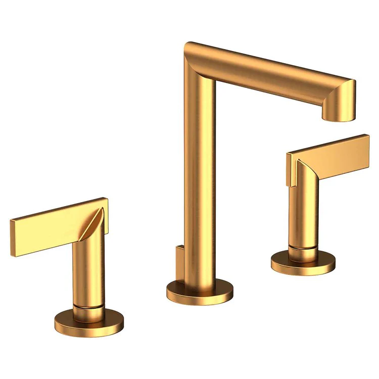 Lavatory Faucet Keaton Widespread 8 to 20 Inch Spread 2 Lever ADA WaterSense Aged Brass 1.2 Gallons per Minute Pop-Up 3 Hole - Frankwebs