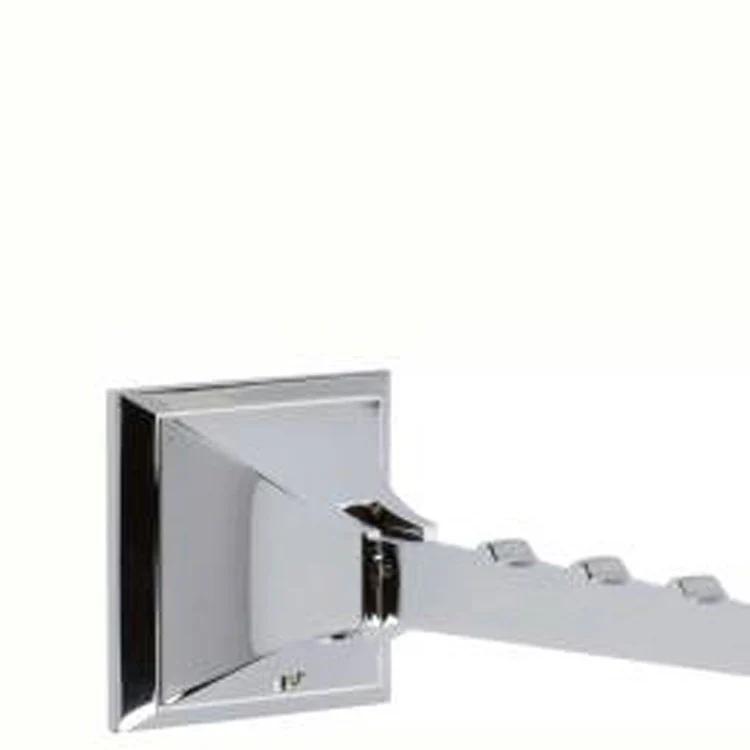 Valet Hook Cayden Pivoting Satin Nickel 7-5/8 Inch Wall Mount Brass - Frankwebs