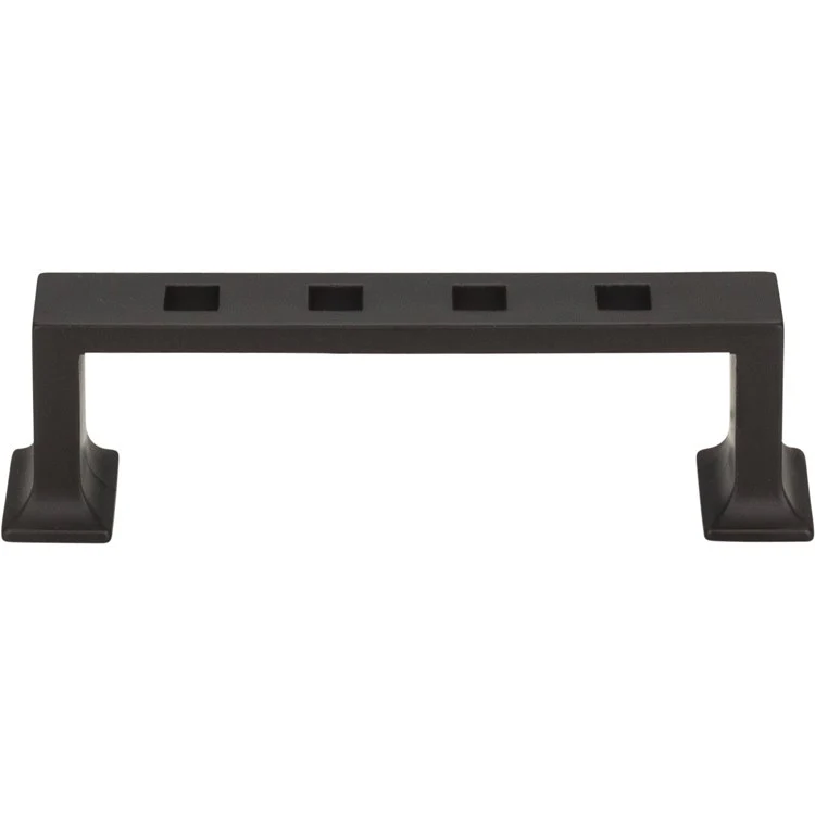 Drawer Pull Atlas Modern Craftsman Aged Bronze Zinc Alloy 3 Inch 3-1/4 x 3/4 Inch - Frankwebs