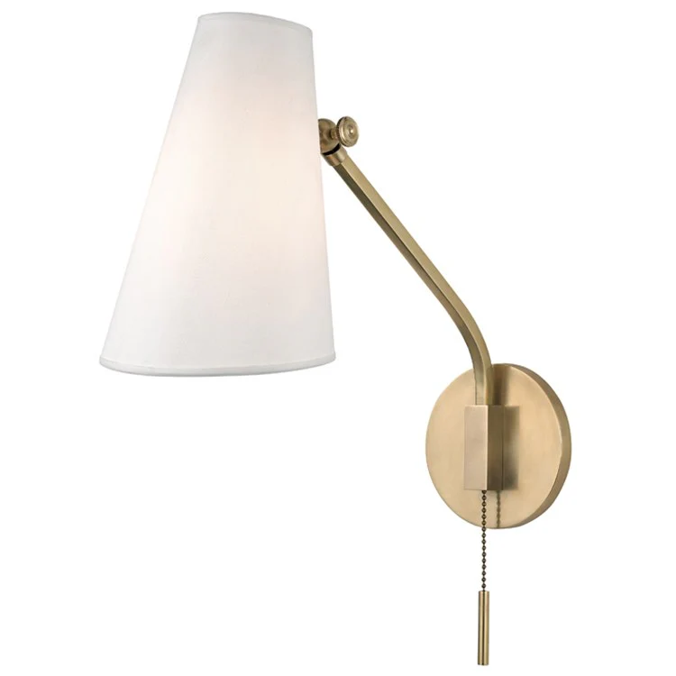 Patten Single-Light Swing Arm Wall Sconce - Frankwebs