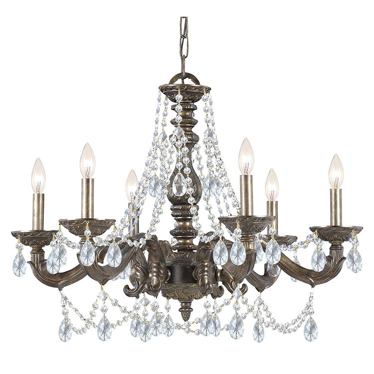 Paris Market Six-Light Chandelier - Frankwebs